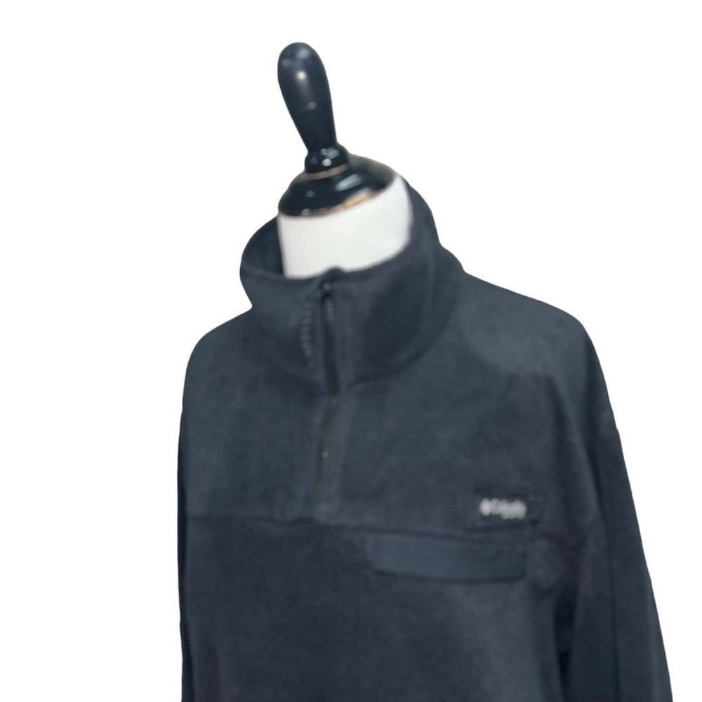 Columbia PFG Men's M Medium 1/4 Zip Fleece Pullover Sweater Mockneck Camping - Picture 2 of 7